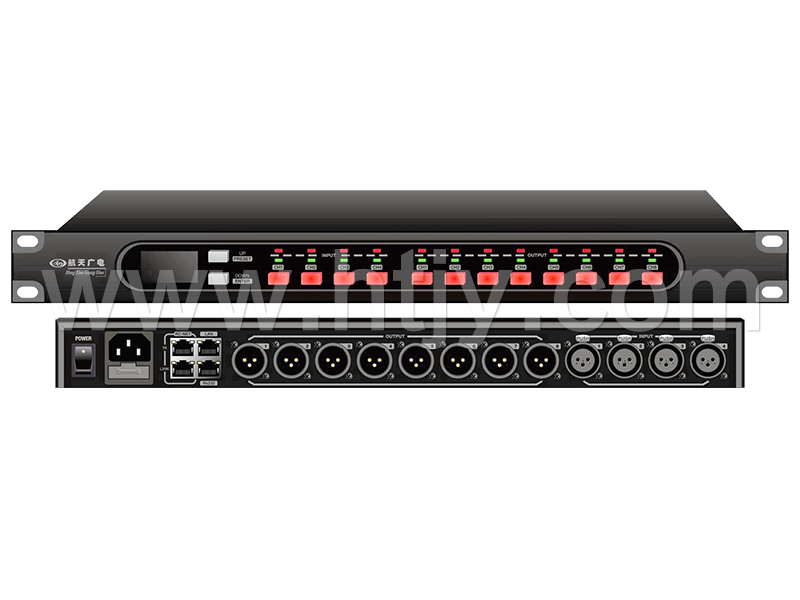 4进8出数字音箱处置器 HT-DLM408
